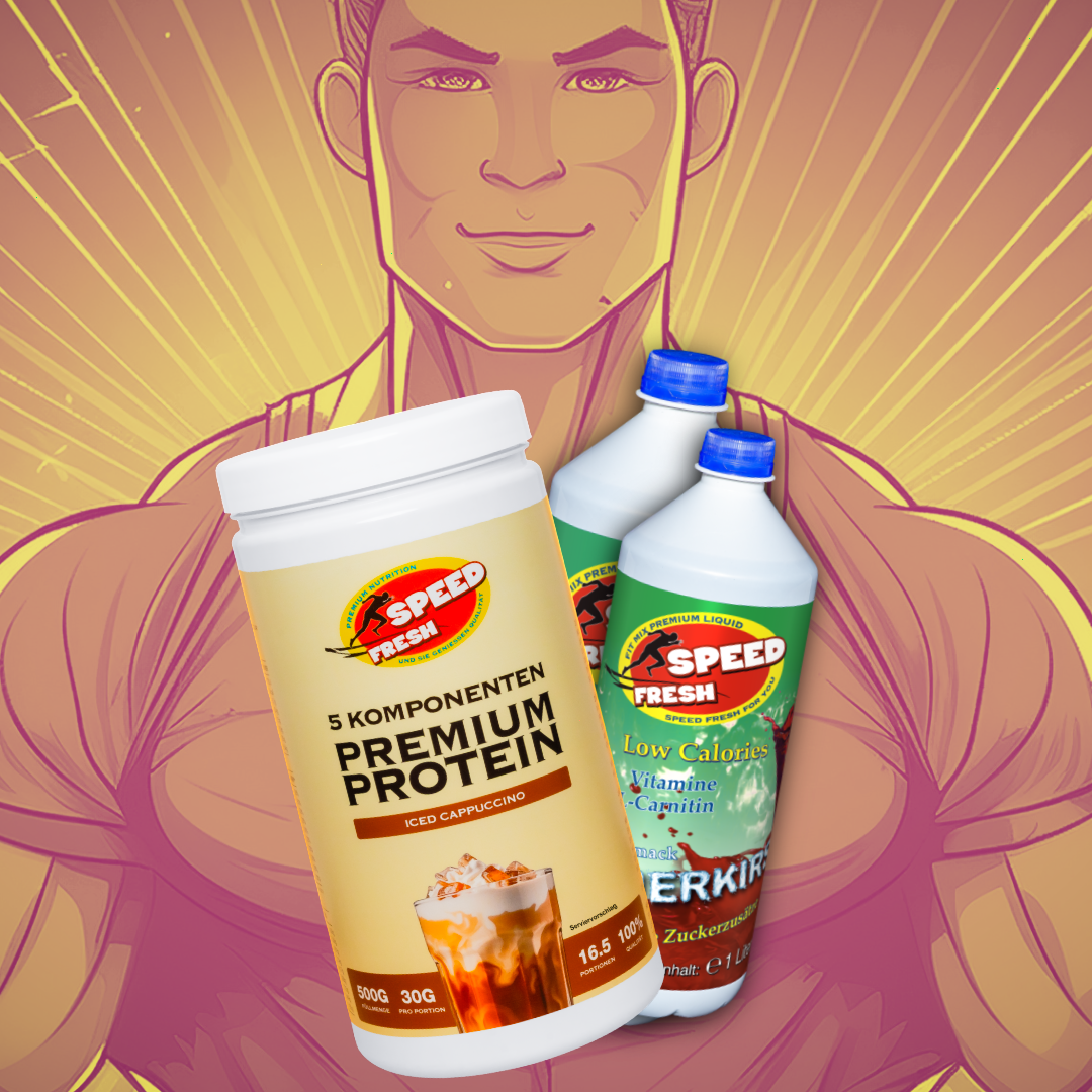 Muskel Paket du bestimmst den Geschmack