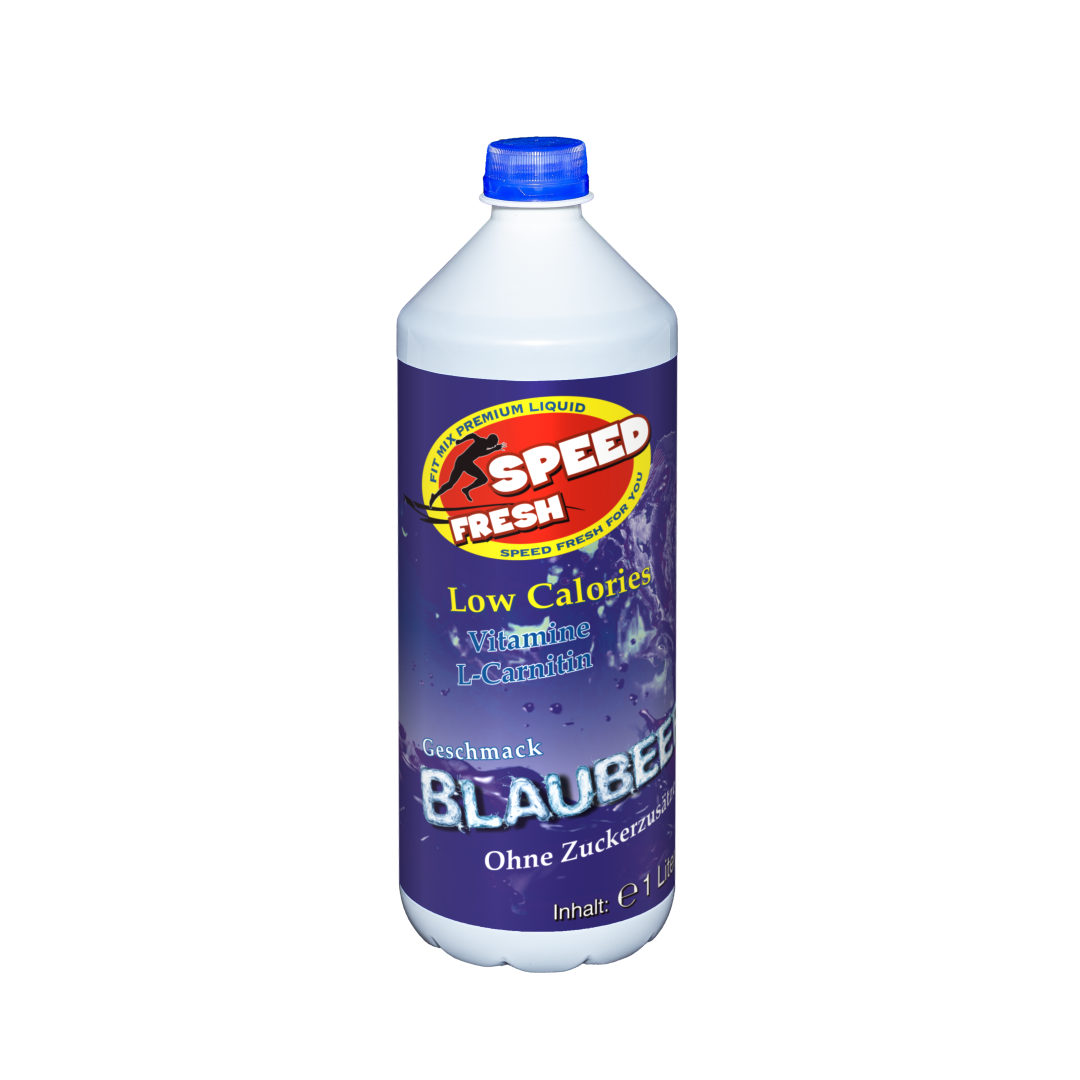 1L Fitnesskonzentrat Blaubeere