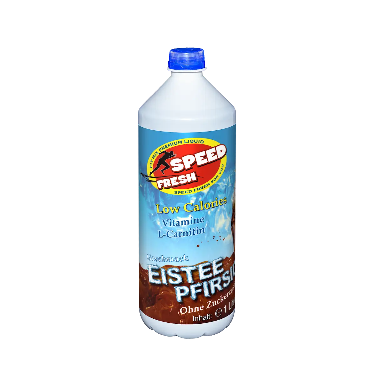 1L Fitnesskonzentrat Eistee Pfirsich