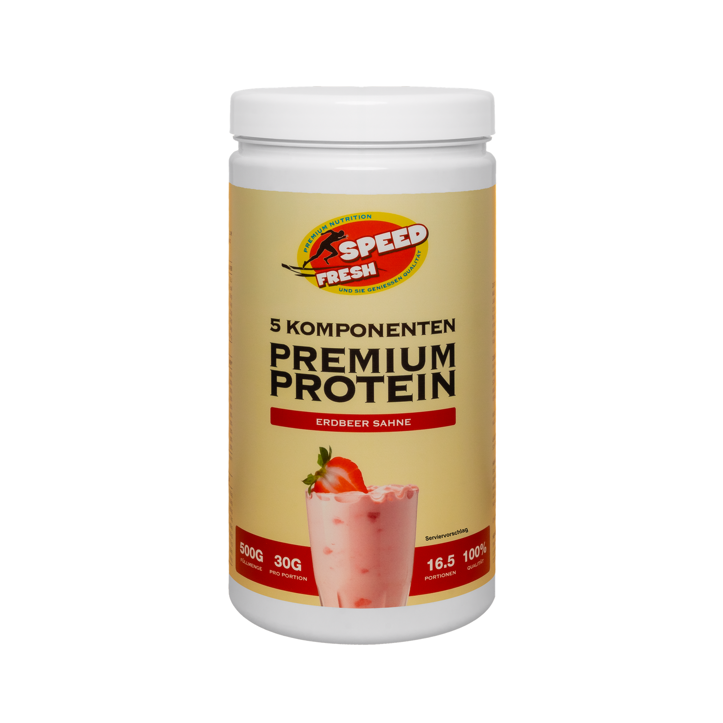 5K Premium Protein Erdbeer-Sahne