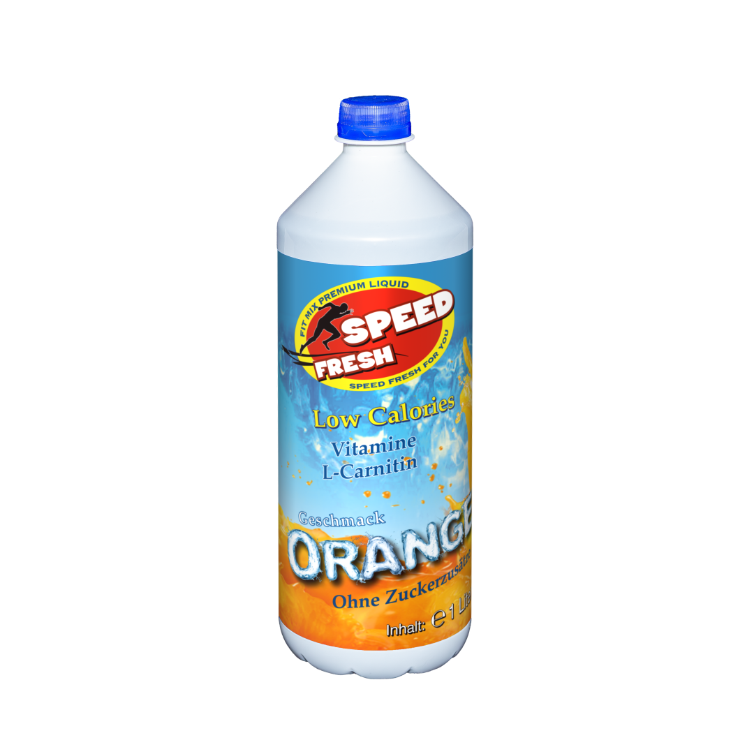1L Fitnesskonzentrat Orange