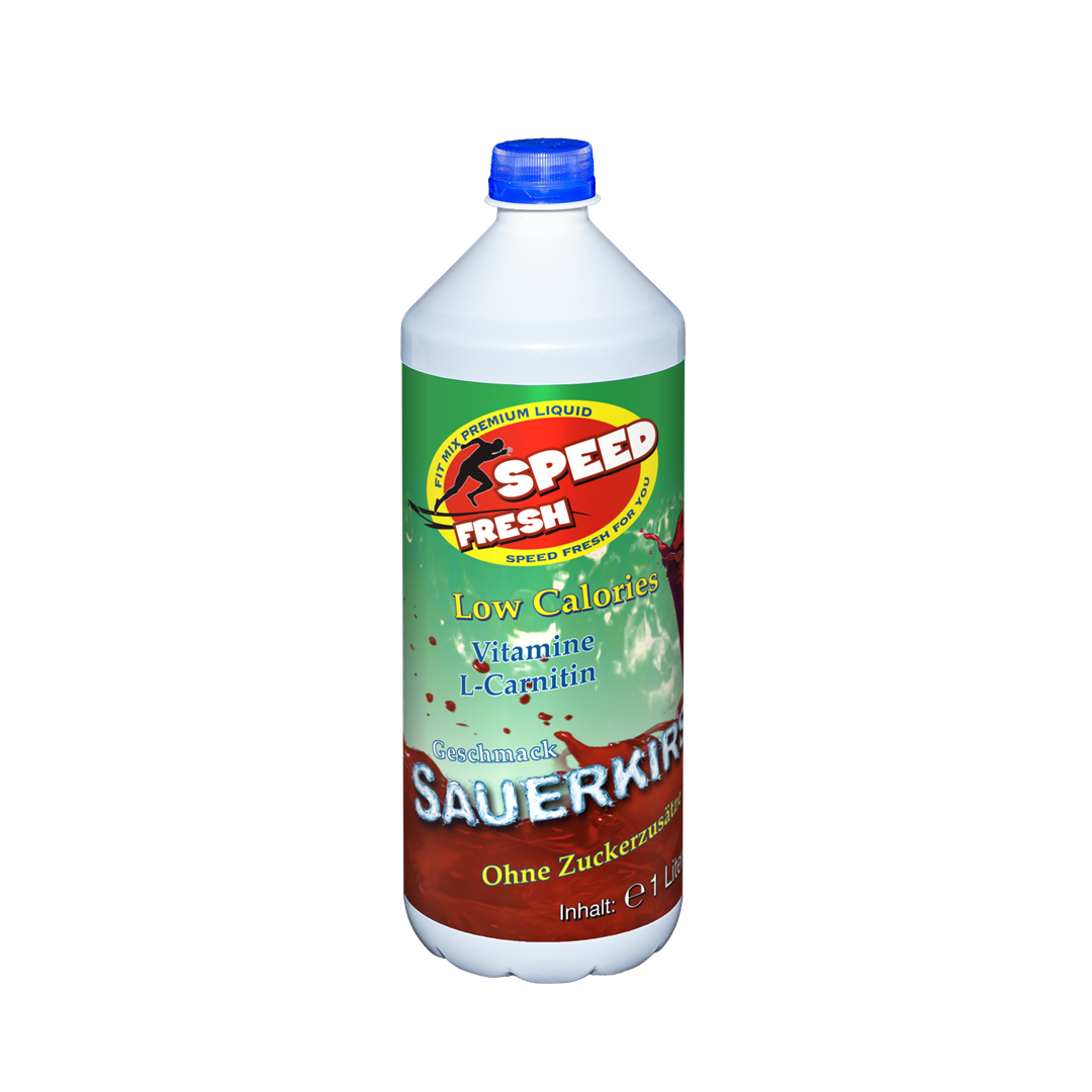 1L Fitnesskonzentrat Sauerkirsche