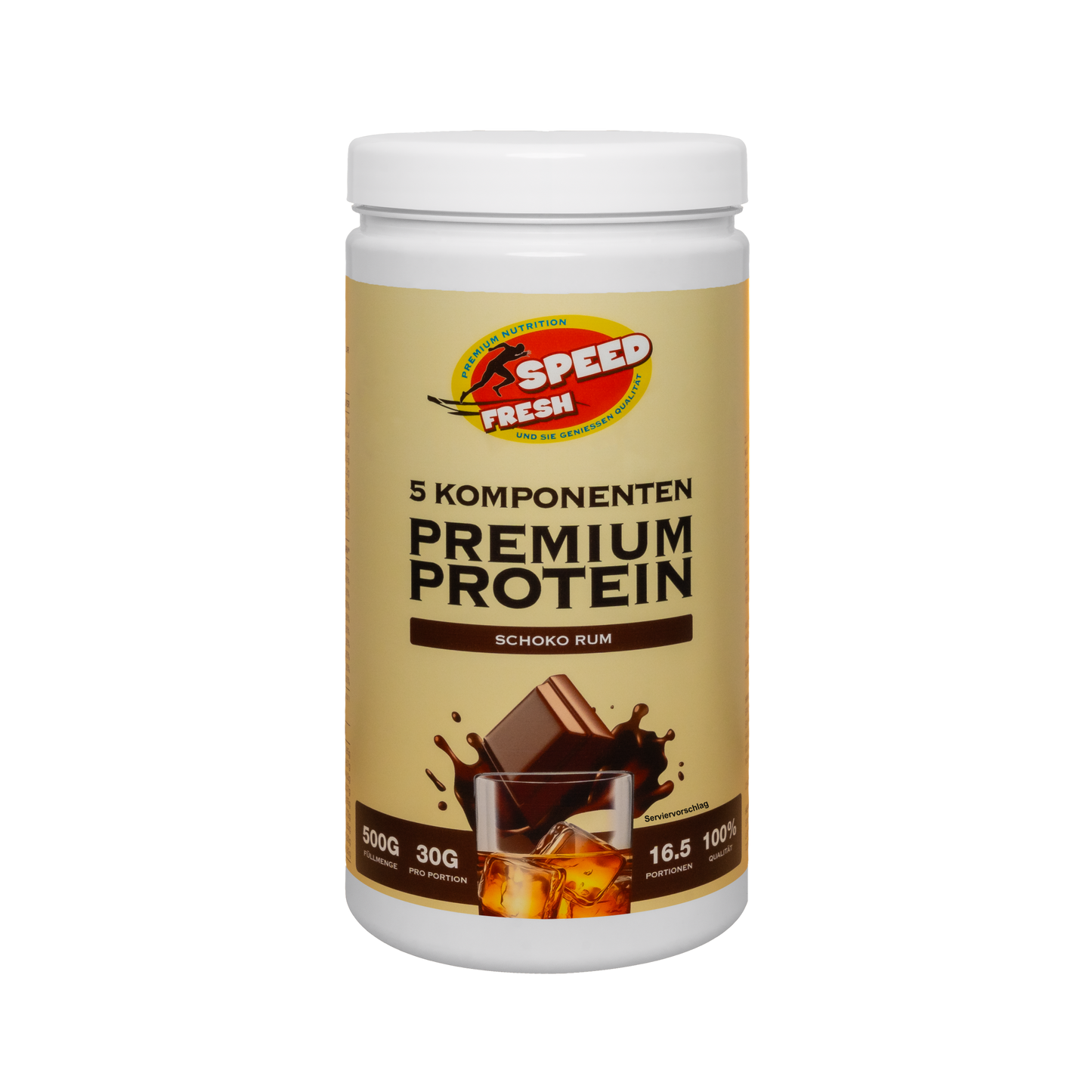 5K Premium Protein Schoko Rum (ALKOHOLFREI)