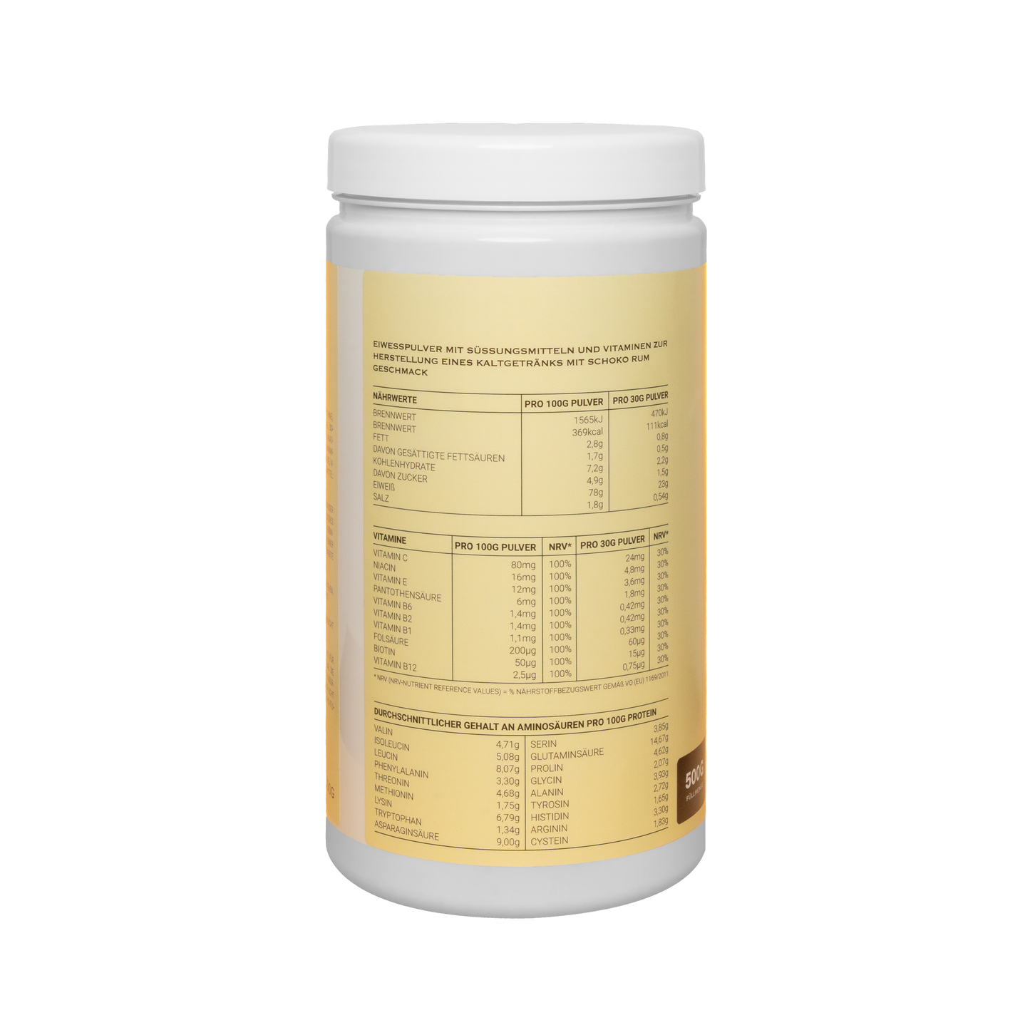 5K Premium Protein Schoko Rum (ALKOHOLFREI)