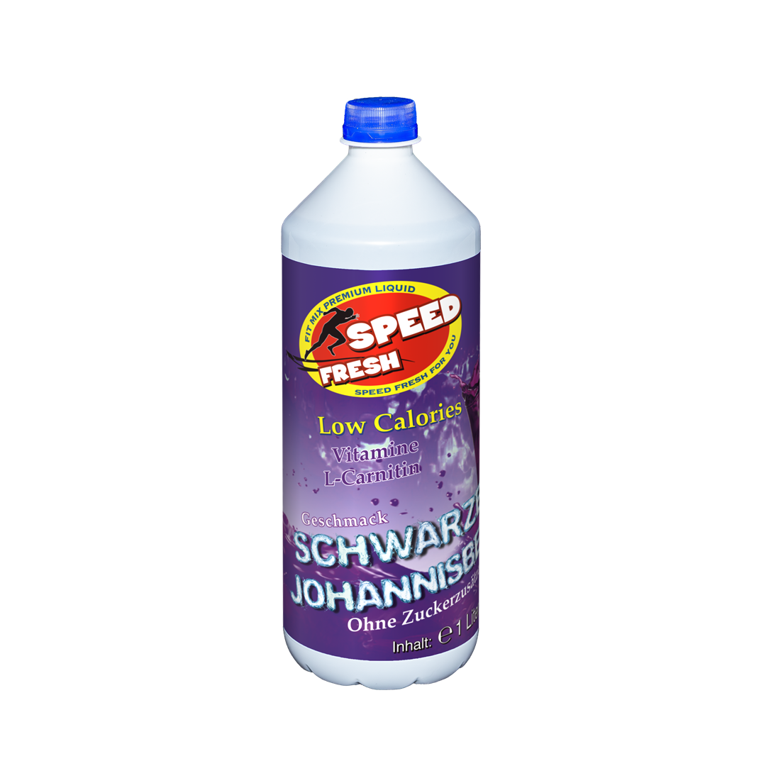 1L Fitnesskonzentrat Schwarze Johannisbeere