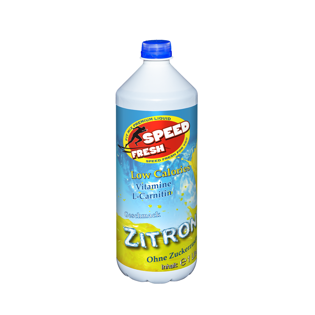 1L Fitnesskonzentrat Zitrone