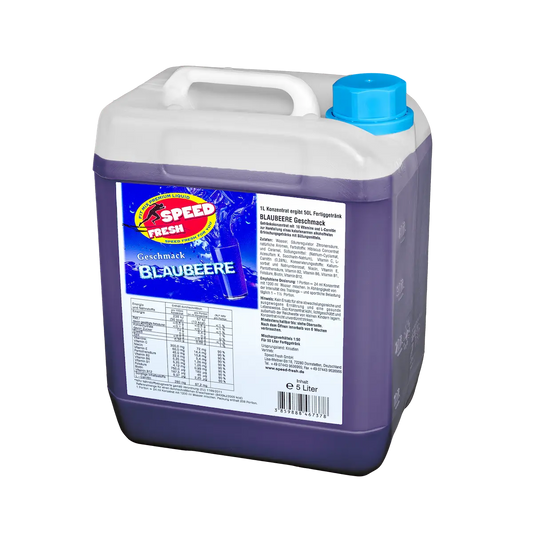 5L Fitnesskonzentrat Blaubeere