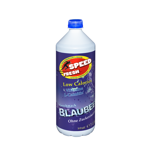 1L Fitnesskonzentrat Blaubeere