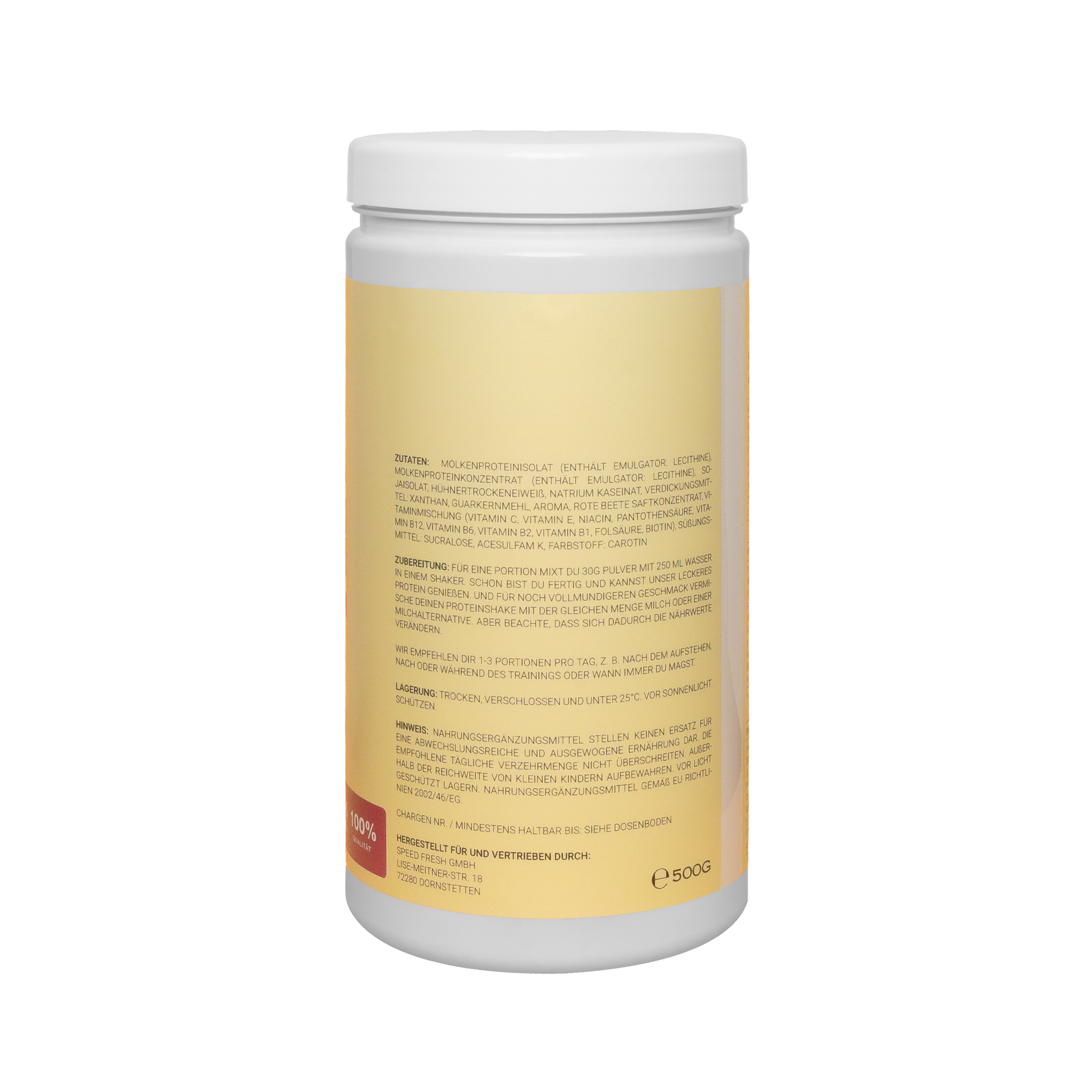 sahne aufbewahren 5K Premium Protein Himbeer-Sahne MHD/ 04.08.26 – Speed Fresh GmbH