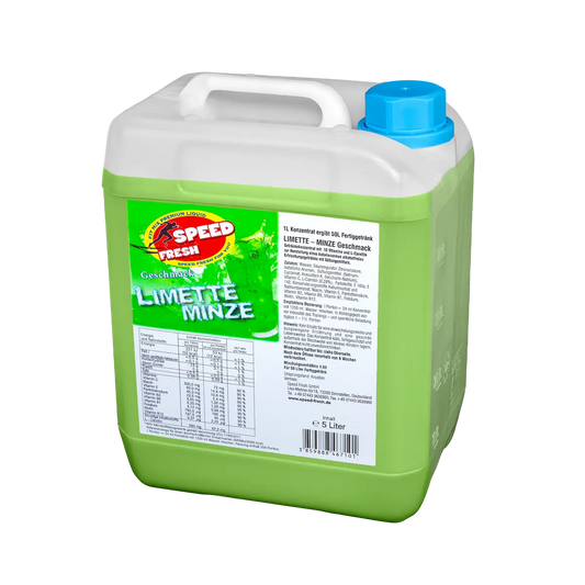 5L Fitnesskonzentrat Limette Minze