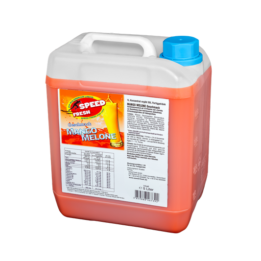 5L Fitnesskonzentrat Mango Melone