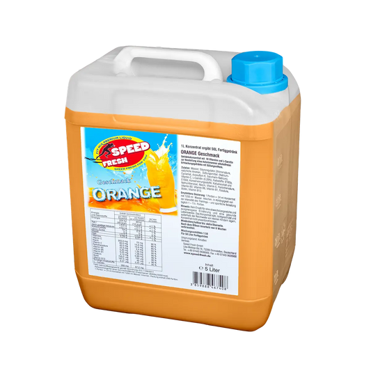 5L Fitnesskonzentrat Orange