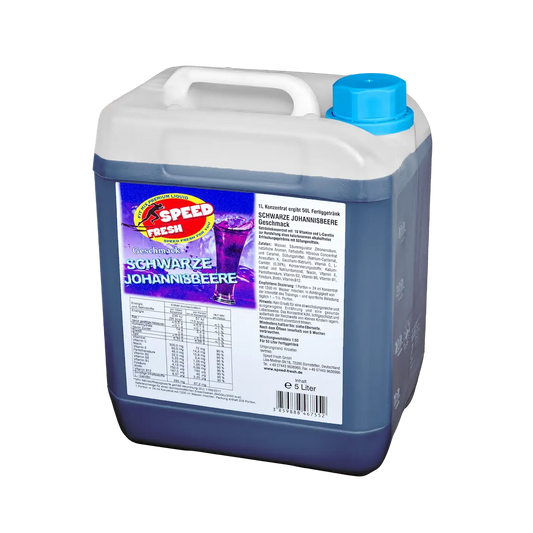 5L Fitnesskonzentrat Schwarze Johannisbeere