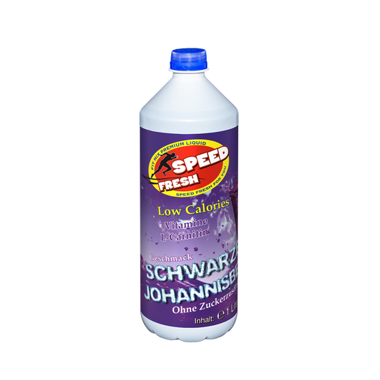 1L Fitnesskonzentrat Schwarze Johannisbeere