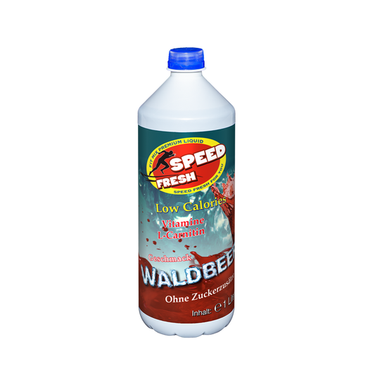 1L Fitnesskonzentrat Waldbeere