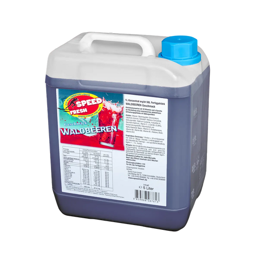 5L Fitnesskonzentrat Waldbeere